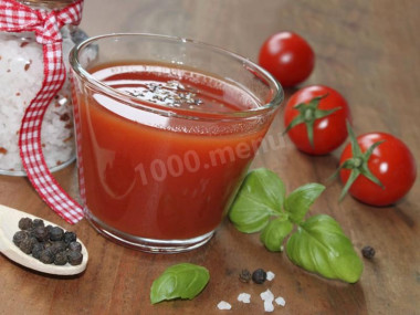 Томатный сок с солью