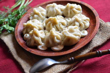 Хинкали с мясом