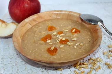 Каша из пророщенной пшеницы