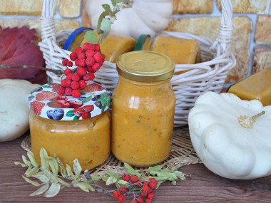 Икра из патиссонов с корнем петрушки и сельдерея на зиму