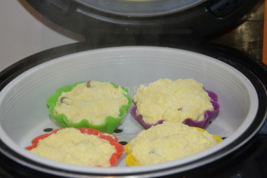 Рецепт - Творожная запеканка на пару - Шаг 9 - пар&quot