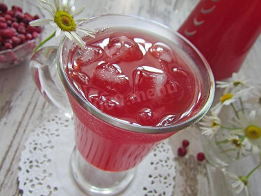Клюквенный морс в мультиварке