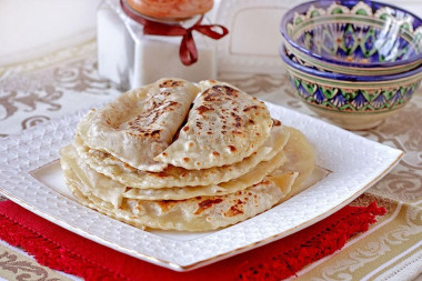 Кутабы с мясом по азербайджански