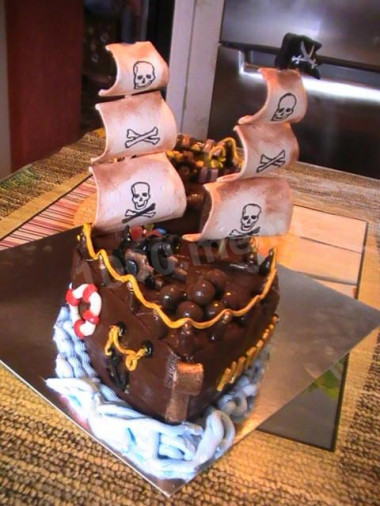 Торт Пиратский Корабль