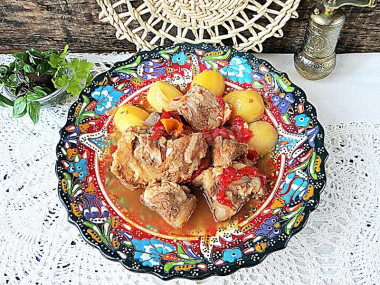 Хашлама в мультиварке
