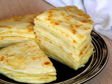 Хычины с творогом