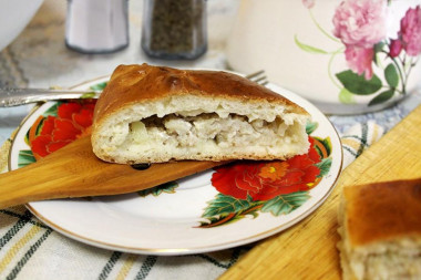 Кулебяка в духовке
