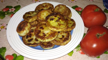 Кабачки в муке