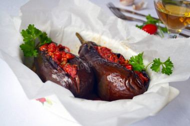 Баклажаны с овощами по-родосски