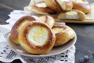 Шаньги с творогом
