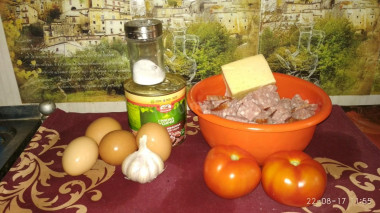Рецепт - Салат Вкуснотеево - Шаг 1 - Подготовка продуктов.