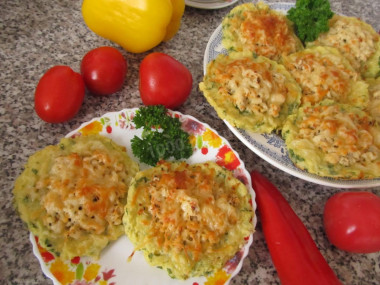 Ватрушки картофельные с курицей
