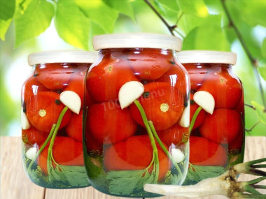 Квашеные помидоры с хреном