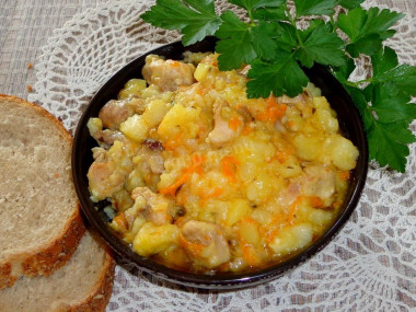 Рагу из кролика с овощами