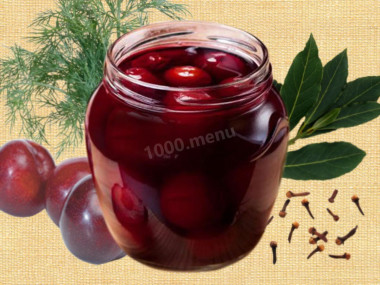 Маринованные сливы на зиму как оливки