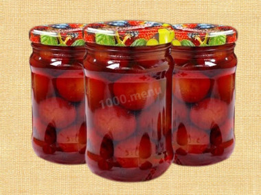 Маринованные сливы на зиму к мясу
