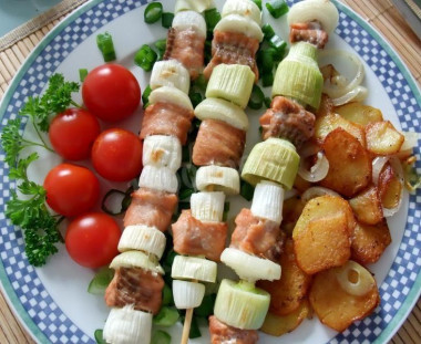 Шашлык из лосося