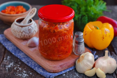 Щи на зиму с томатной пастой
