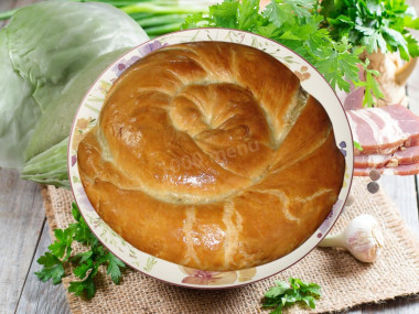 Вертута с капустой