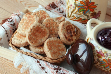 Печенье на скорую руку на сковороде