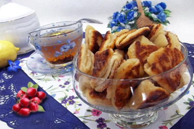 Печенье жареное на сковороде