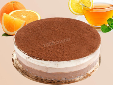 Торт три шоколада с агар агаром