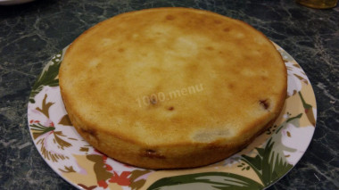 Рецепт - Банановый пирог манник - Шаг 7 -  Приятного аппетита!