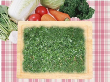 Замороженная смесь из морковной и свекольной ботвы