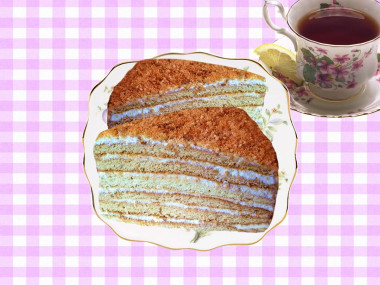 Торт Каприз медовый