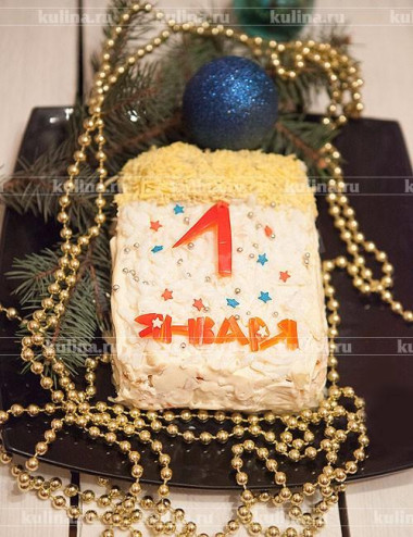 Салат Календарь