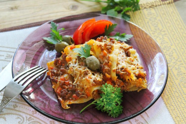 Лазанья классическая с мясом