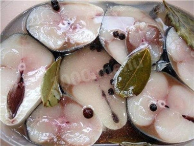 Скумбрия домашнего пряного посола