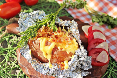 Крошка картошка с сыром