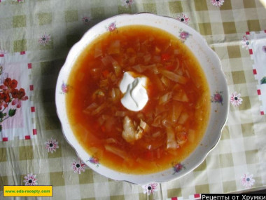 Борщ украинский