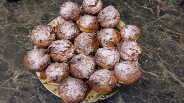 Тыквенные кексы с творогом