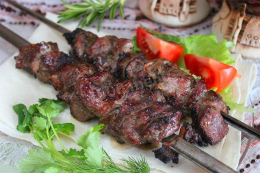Шашлык из баранины маринад самый вкусный на углях