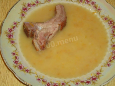 Супчик гороховый с мяском
