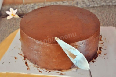 Ганаш под мастику для торта
