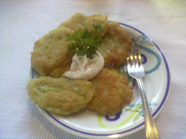 Драники с манкой