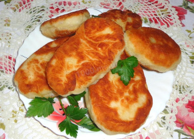 Пирожки на сковороде на воде