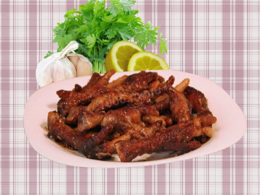 Куриные лапки в духовке