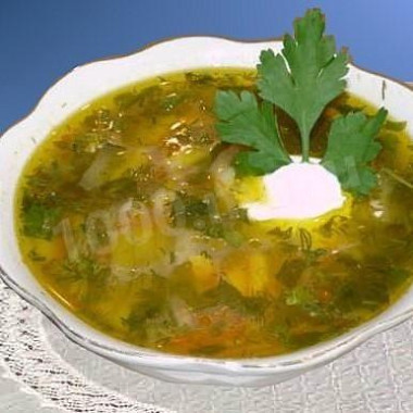 Суп рассольник в мультиварке с говядиной и солеными огурцами