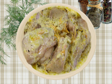 Фрикасе из куропатки