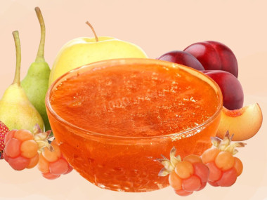 Желе из морошки