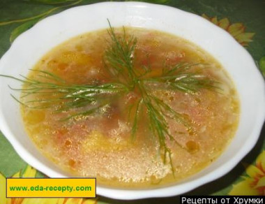 Щи из квашеной капусты с болгарским перцем и картошкой