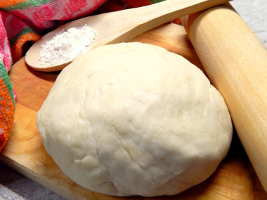 Тесто для курника на сметане
