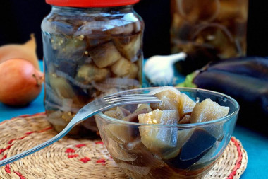 Маринованные баклажаны как грибы