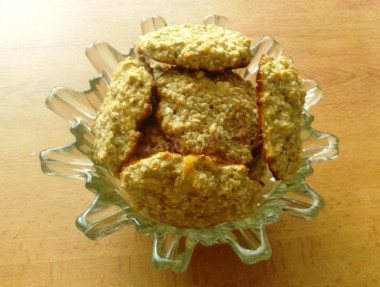 Овсяное печенье с ананасом