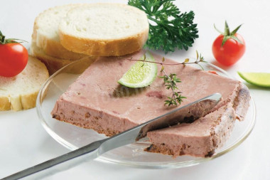Домашняя фуагра из куриной печени