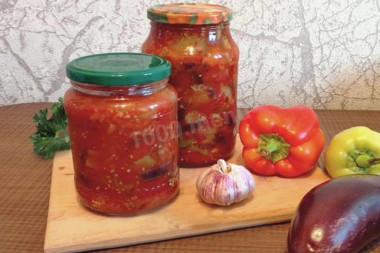Овощи по татарски на зиму